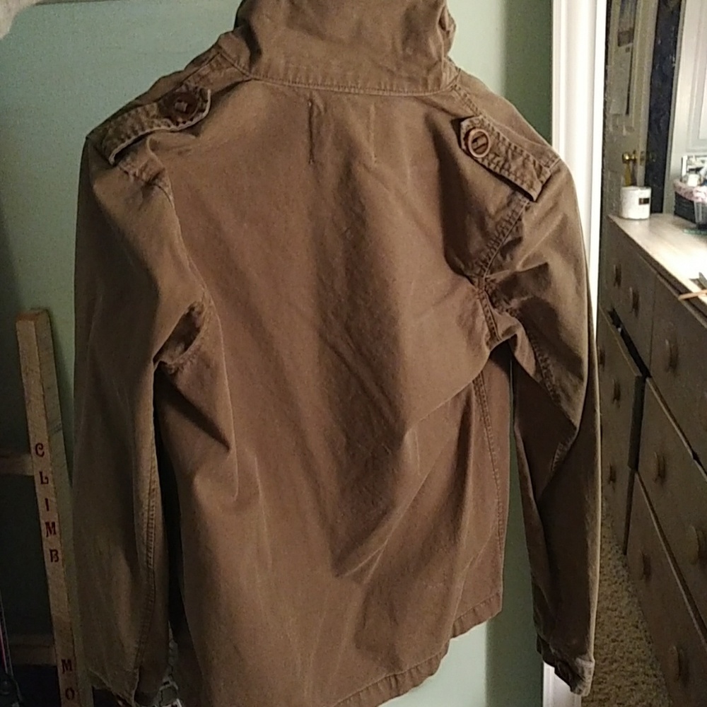 Olive green jacket - Picture 2 of 2